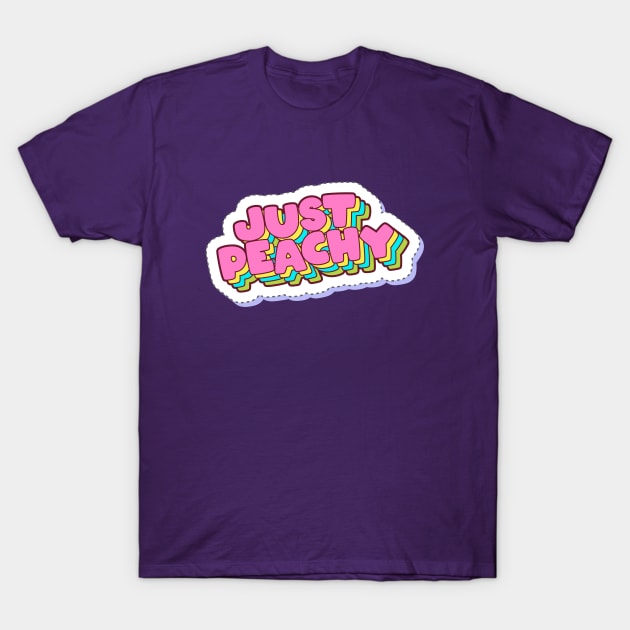 Just Peachy T-Shirt by RainbowAndJackson